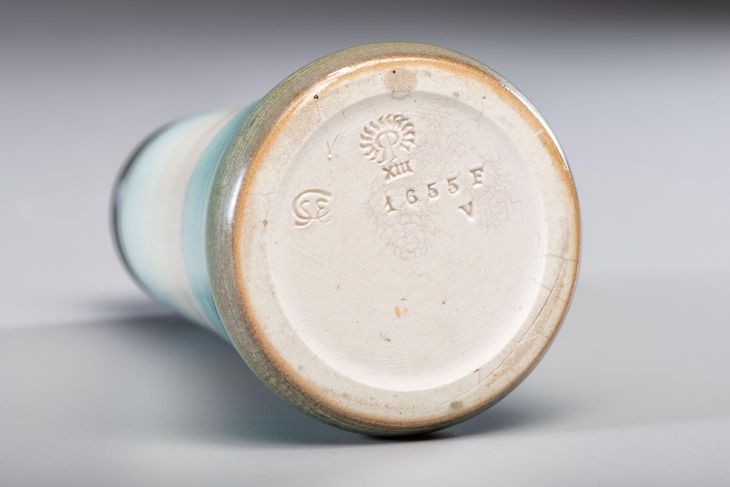 Vellum Vase with Sailboat, 1913