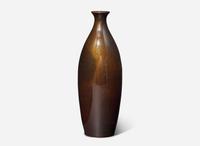 Albert Valentien for Rookwood Pottery, Tiger Eye Vase with Dragon