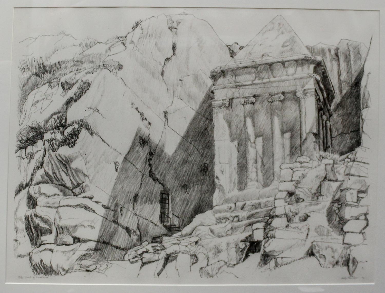 Philip Pearlstein, (American, b. 1924), Tomb of Zacharia, 1986
