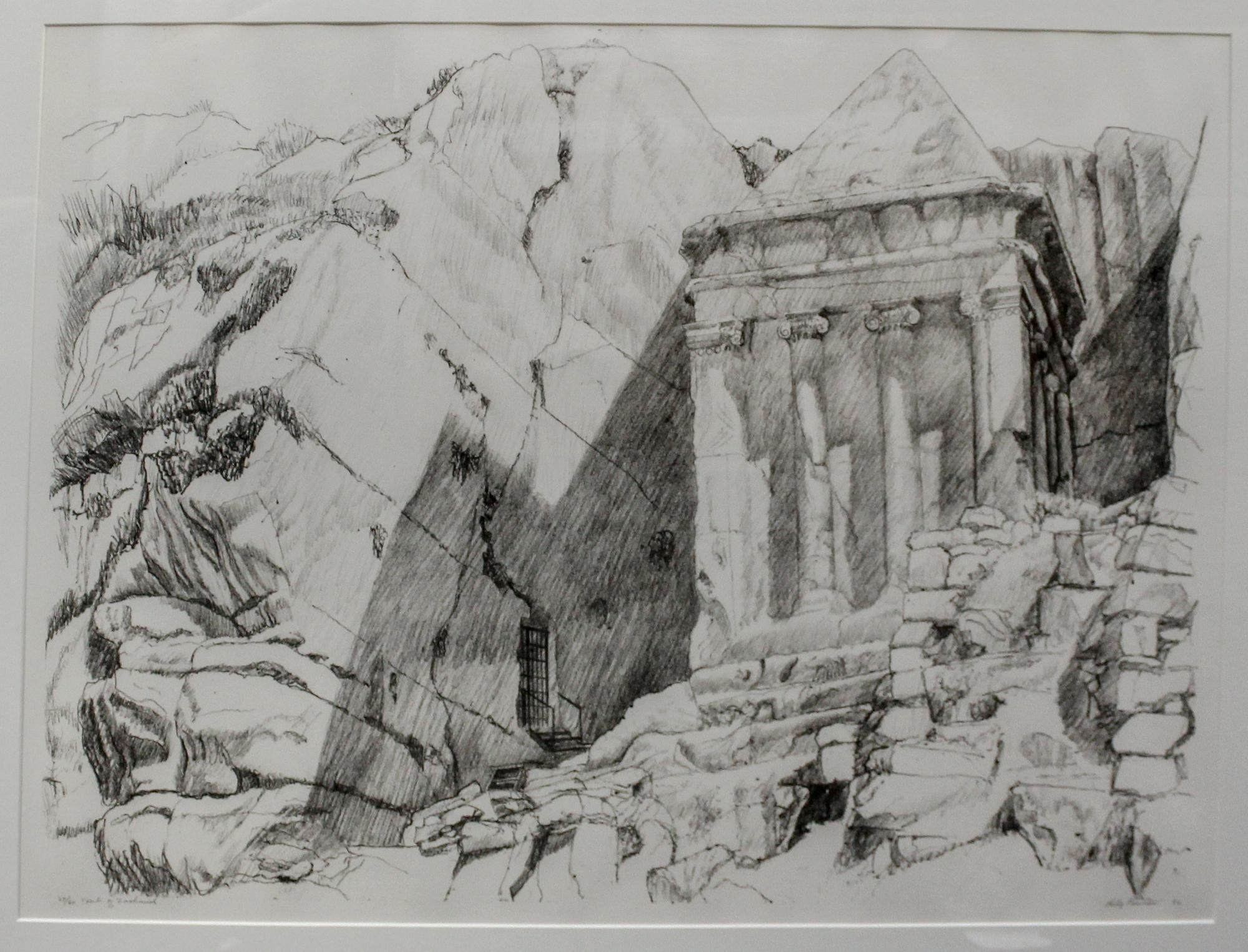 Philip Pearlstein, (American, b. 1924), Tomb of Zacharia, 1986