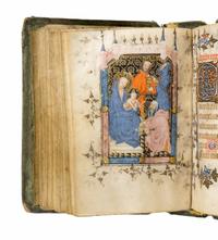 MASTERS OF THE BEAUFORT SAINTS (active Bruges, c. 1410-1415) Book Hours, in Latin, illuminated manuscript on parchment [Southern Netherlands, Bruges, c. 1410-1415]