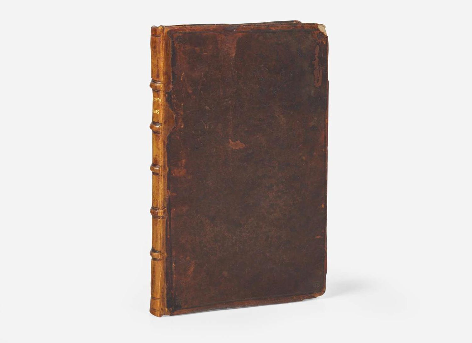 [Early Printing] Marlow, Jeremiah: A Book of Cyphers or Letters Reverst...
