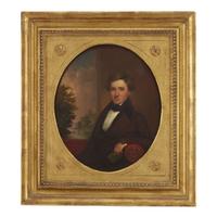 Attributed to Daniel Huntington (1816-1906) Portrait of the artist's brother, Gurdon Huntington (1818-1875)