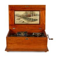 A Capital Cuff Model C Music Box