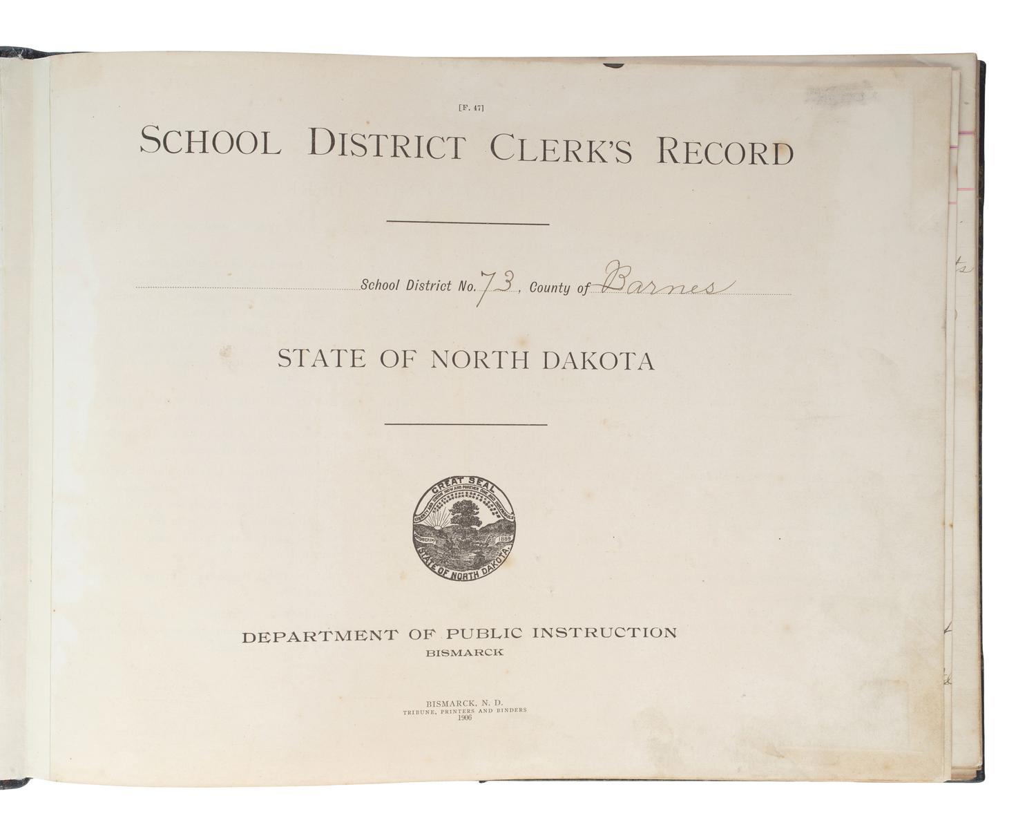 [NORTH DAKOTA-MINNESOTA]. 19th and early 20th-century diaries & ledgers regarding Upper Midwest.