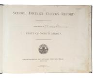 [NORTH DAKOTA-MINNESOTA]. 19th and early 20th-century diaries & ledgers regarding Upper Midwest.