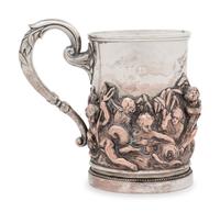 An English Silver-Plate Drinking Mug