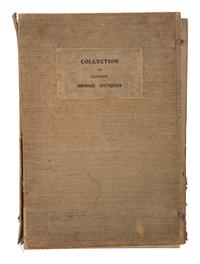 [BRONZE] Collection of Chinese Bronze Antiques . Tokyo: Shimbi Shoin, 1910.