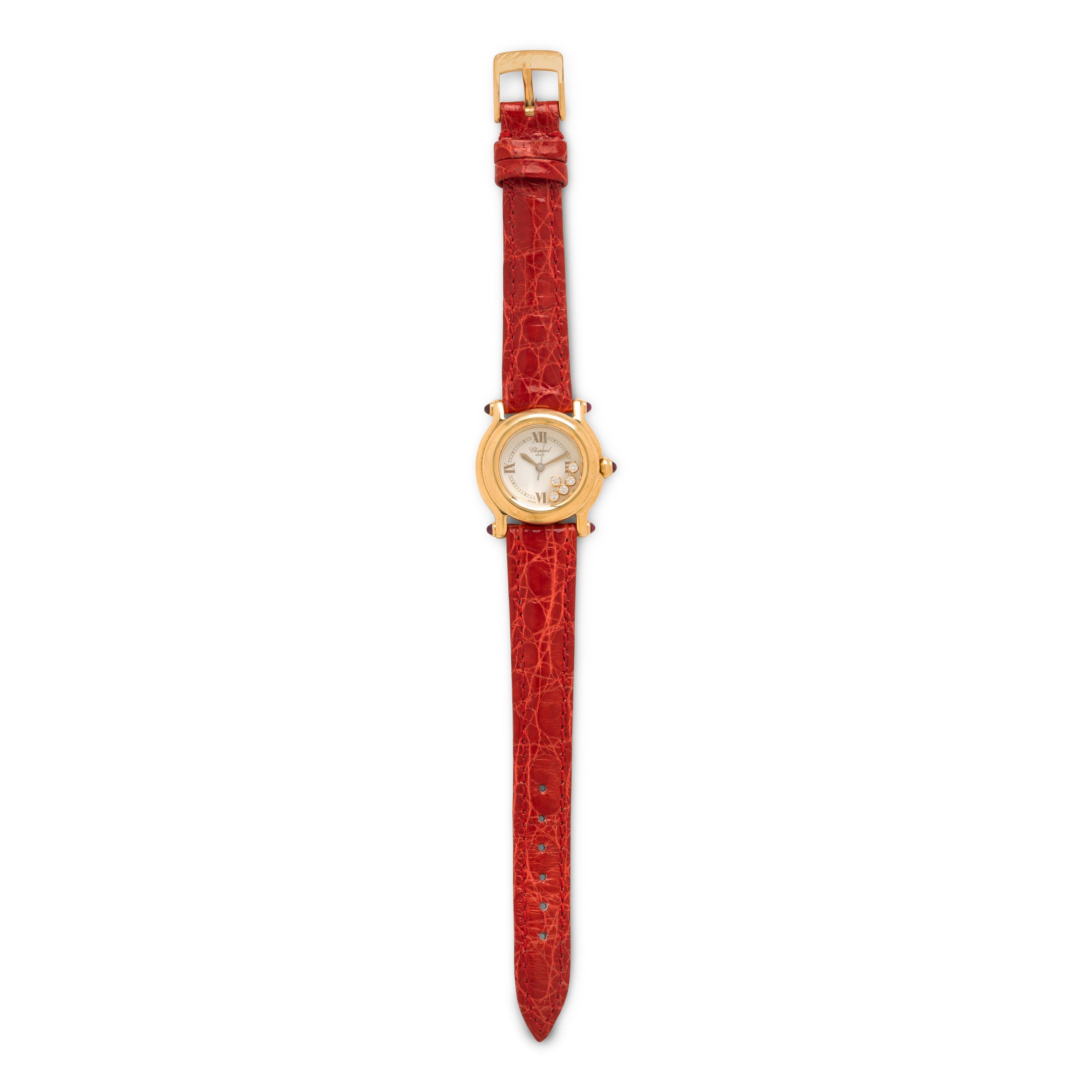 Chopard, Ref. 27/6149-21, Yellow Gold 'Happy Sport' Watch
