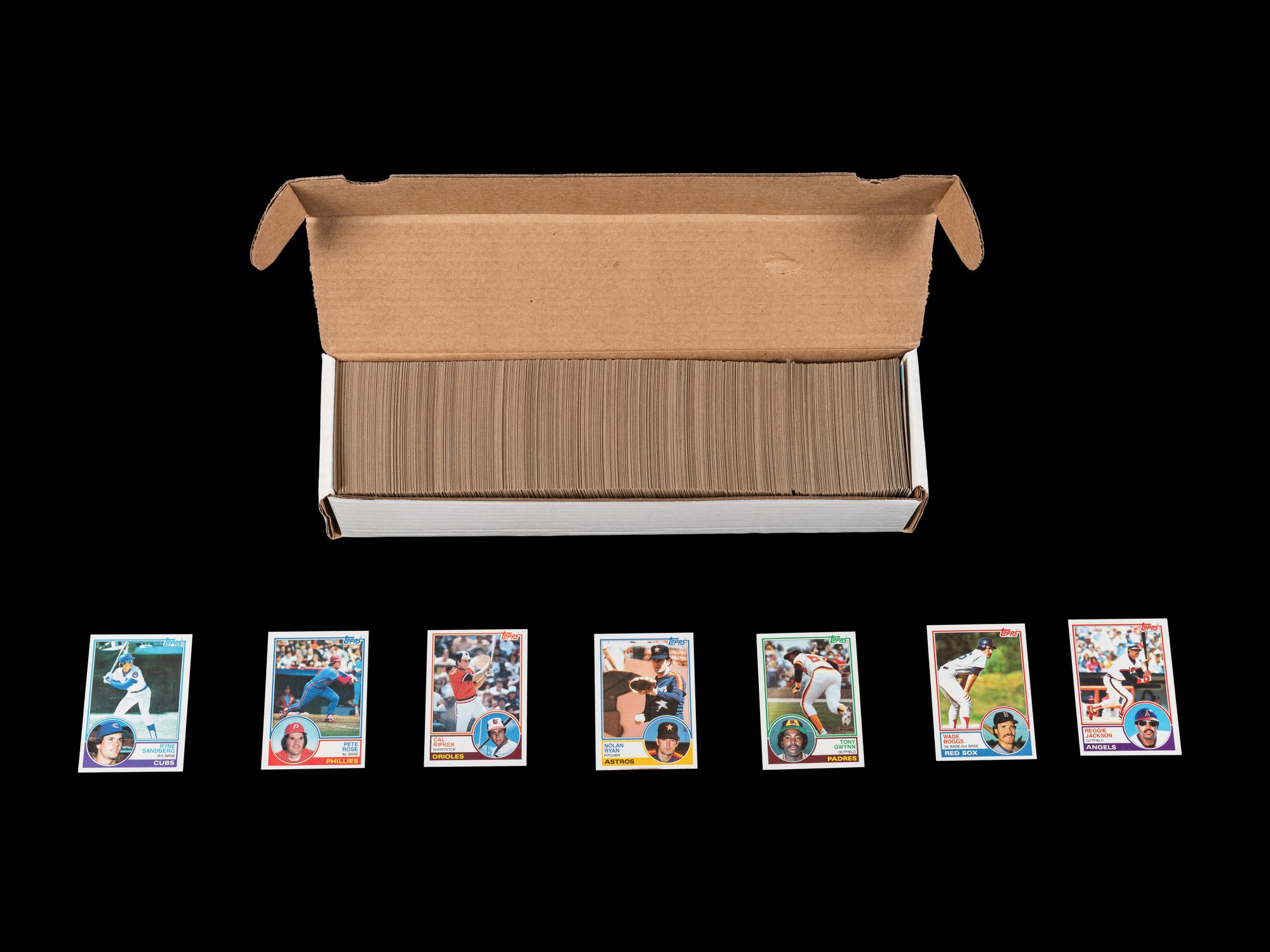 A Run of 1980-1992 Topps Baseball Card Complete Sets,