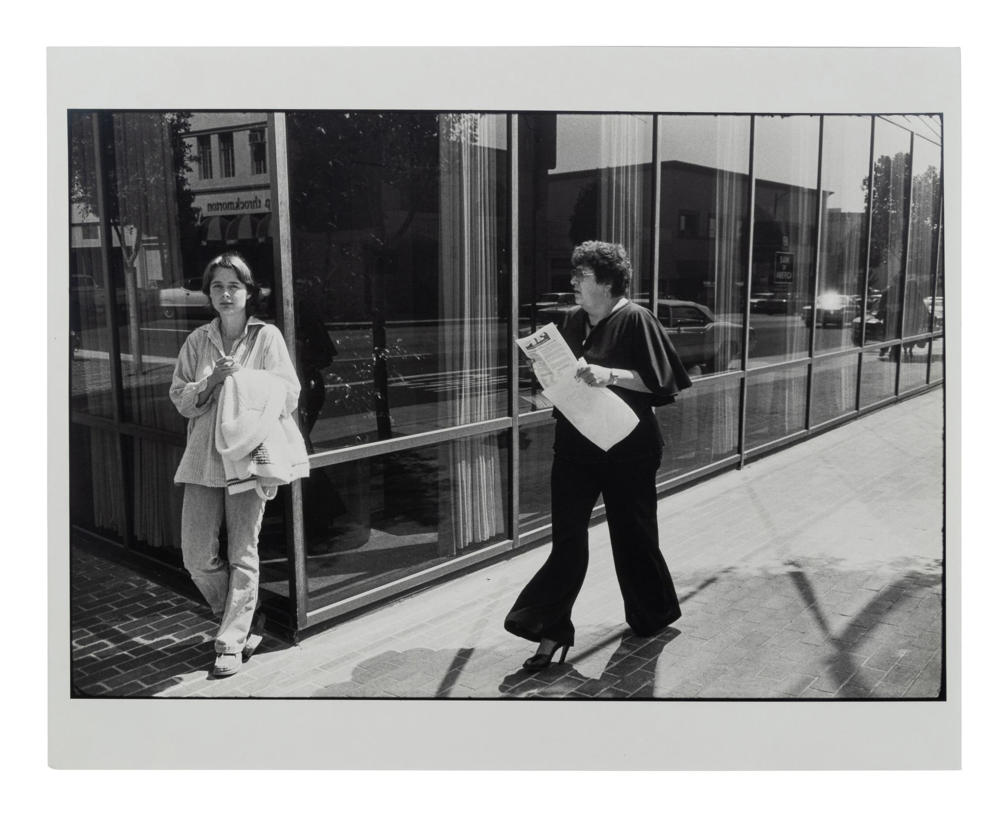 Garry Winogrand (1928-1984) Untitled (Two women, Beverly Hills,) from "Women are Better than Men...", 1982