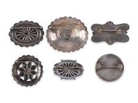 Navajo Silver and Turquoise Pins / Brooches