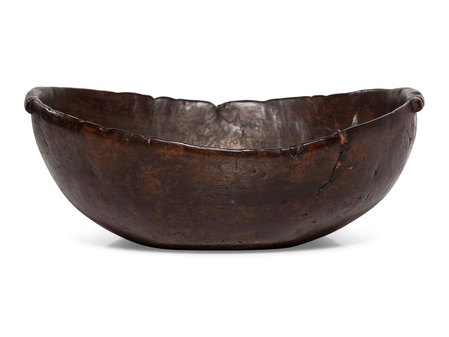 A Northeastern Maple or Ash Burlwood Bowl
