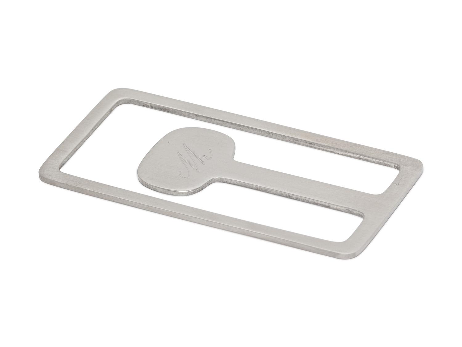 A Stainless Steel Money Clip, Georg Jensen,