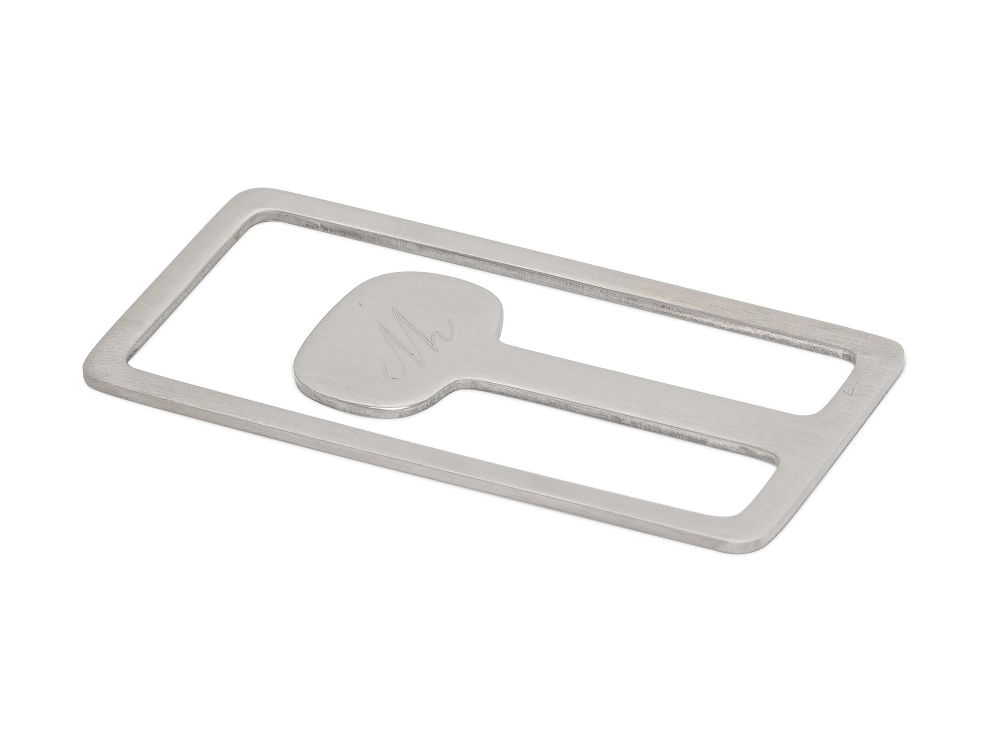 A Stainless Steel Money Clip, Georg Jensen,