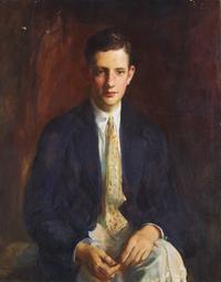 Two Works: Portrait of James A. Waller; together with Boy with Hawk (2)