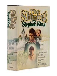 KING, Stephen (b. 1947). The Shining. Garden City, NY: Doubleday & Company, 1977.