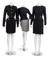 Three Geoffrey Beene Suits, 1990s