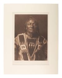 [NATIVE AMERICANS]. CURTIS, Edward (1868-1952). Otter Robe - Atsina and Navaho Medicine Man .