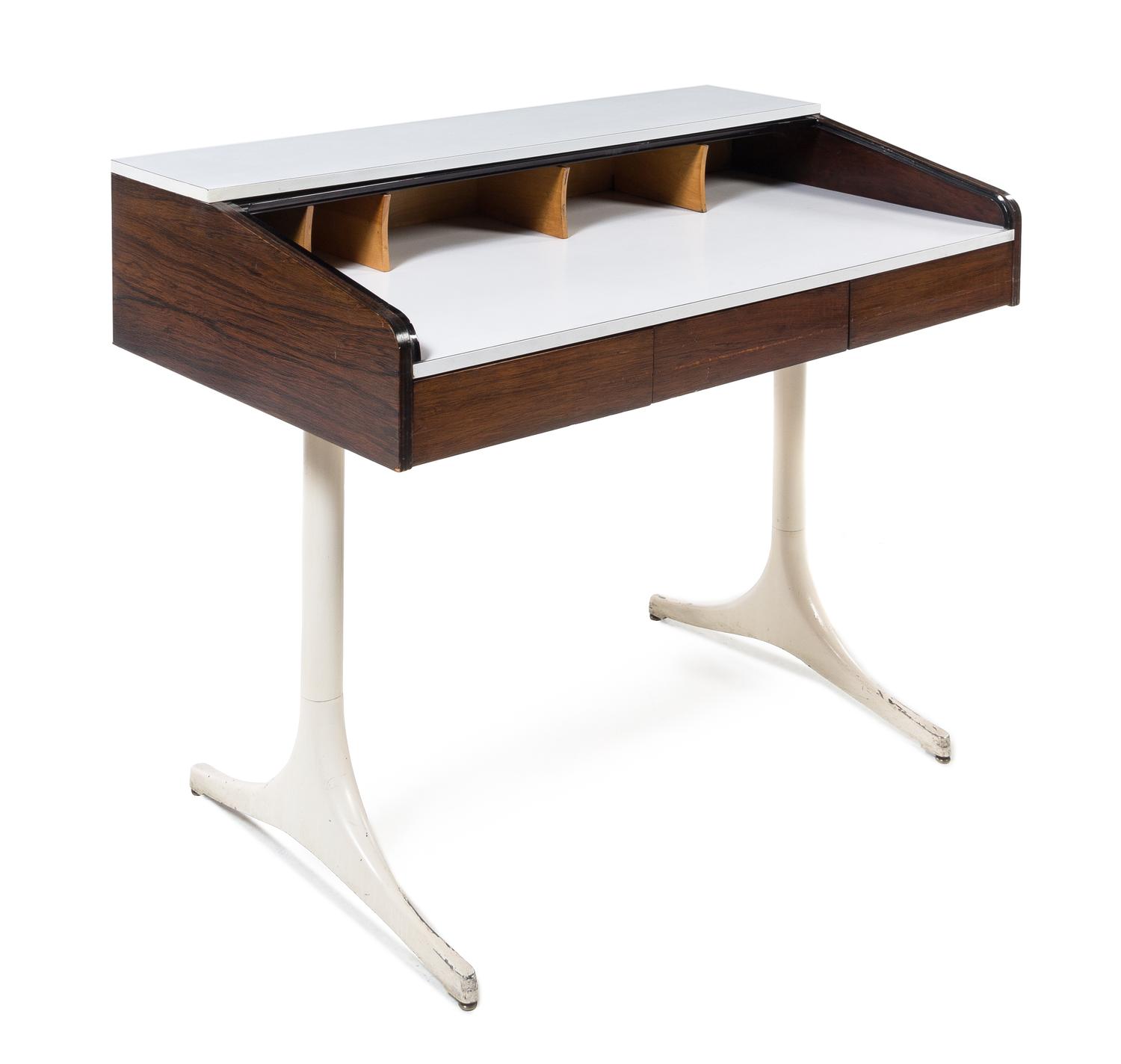 George Nelson & Associates, HERMAN MILLER, c.1953, roll-top desk, model no. 5496
