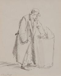 Isabel Bishop, (American, 1902-1988) — The Ash Can, 1935