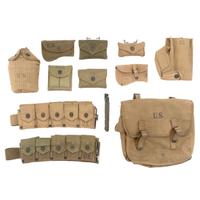 Large Group of WWII Field Gear