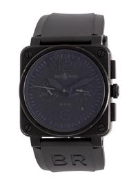 BELL & ROSS, REF. BR03-94 STAINLESS STEEL 'CHRONO STEALTH' CHRONOGRAPH DATE WATCH