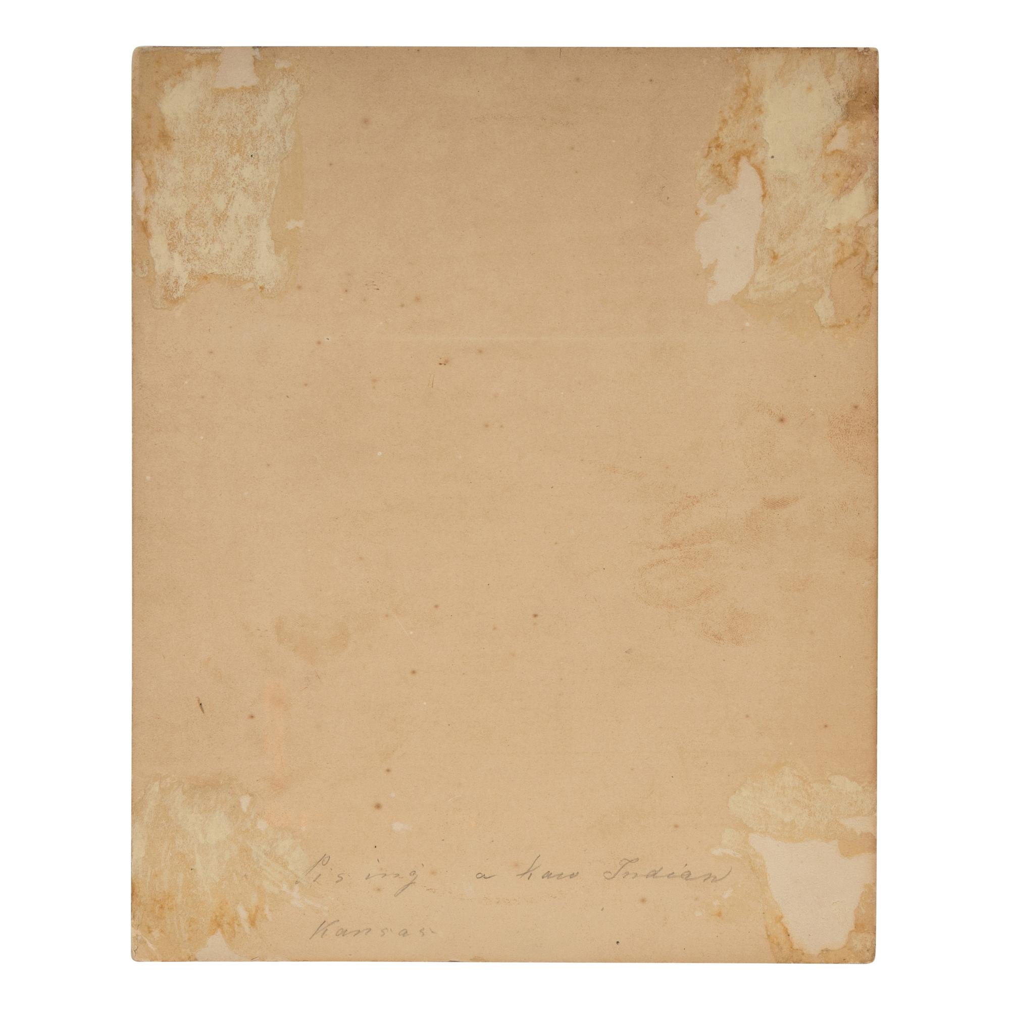 Ka-Ke-Ga-Sha, Kaw, Washington, DC, ca 1868