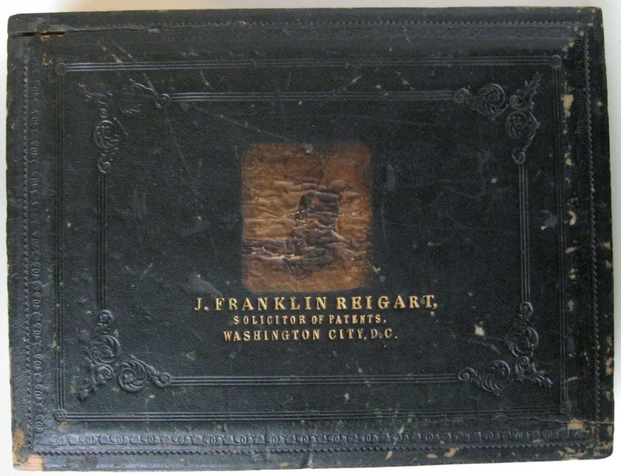 [Ambrotype] A Rare Occupational of a Patent Attorney