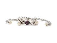 DAVID YURMAN, STERLING SILVER BRACELETS