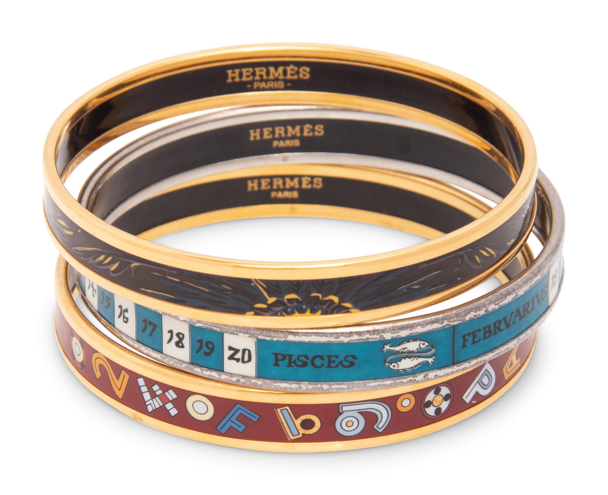 Three Hermès Bracelets