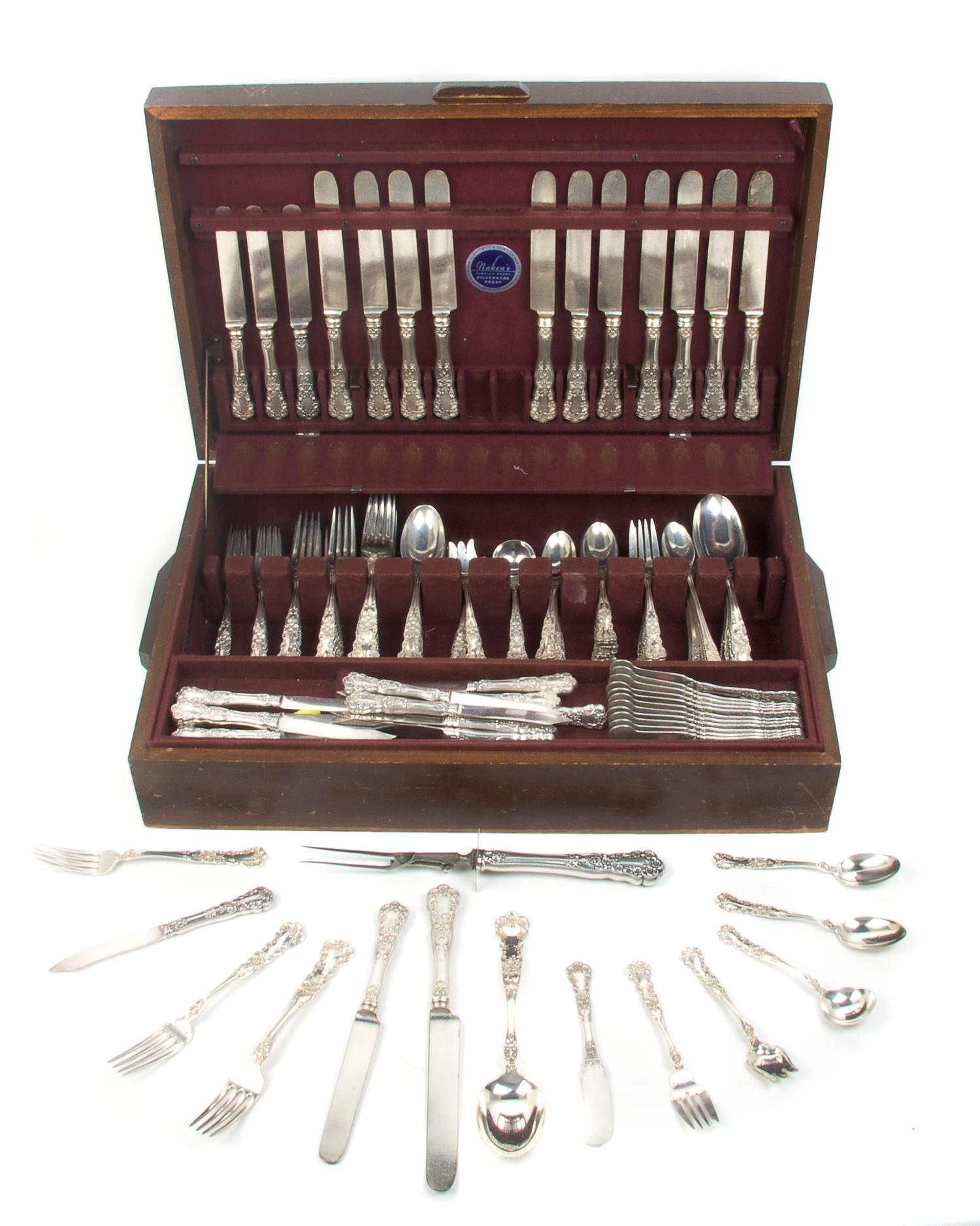 An American Sterling Silver Flatware Service, Gorham,