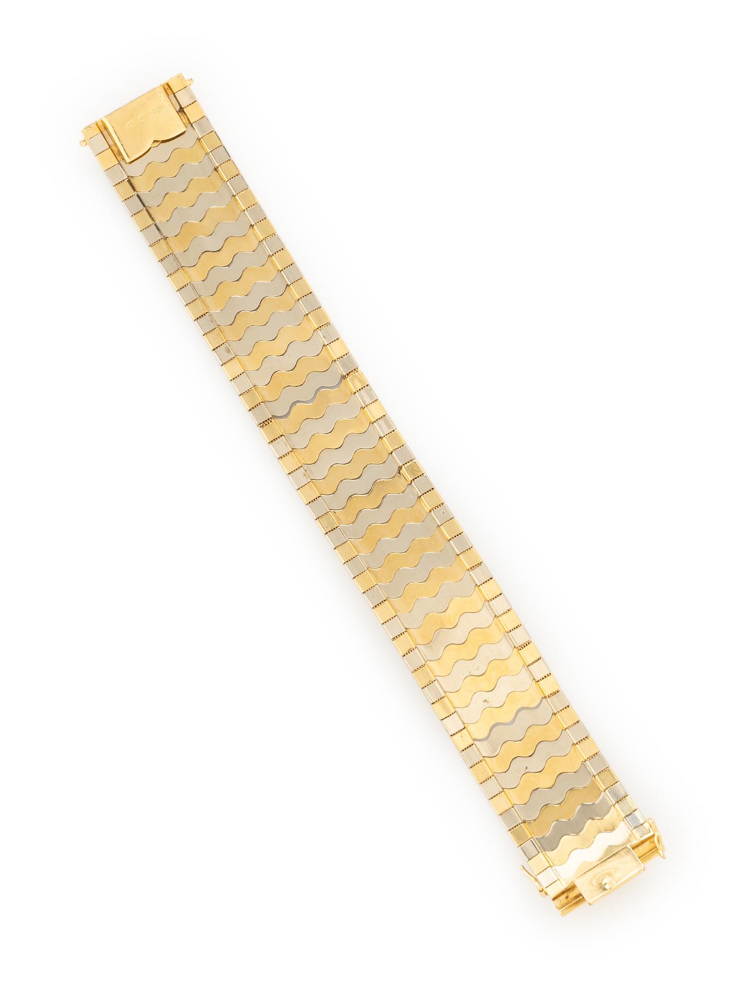 BICOLOR GOLD BRACELET