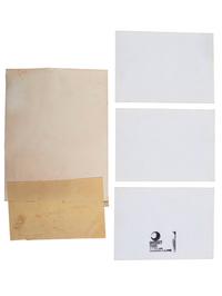 [AFRICAN AMERICANA]. A group of 10 items, featuring press photographs of high profile African Americans, incl. Arthur Shores, Stevie Wonder, and Jesse Jackson.
