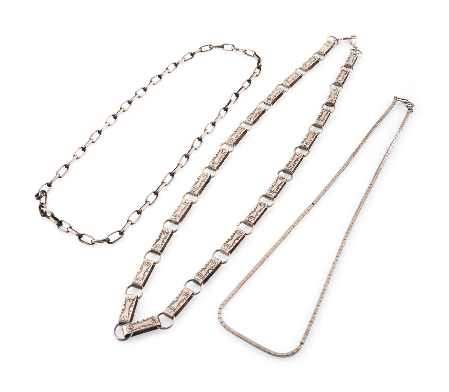 Heavily Stamped Link Chain, PLUS