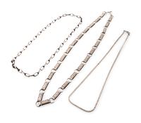 Heavily Stamped Link Chain, PLUS