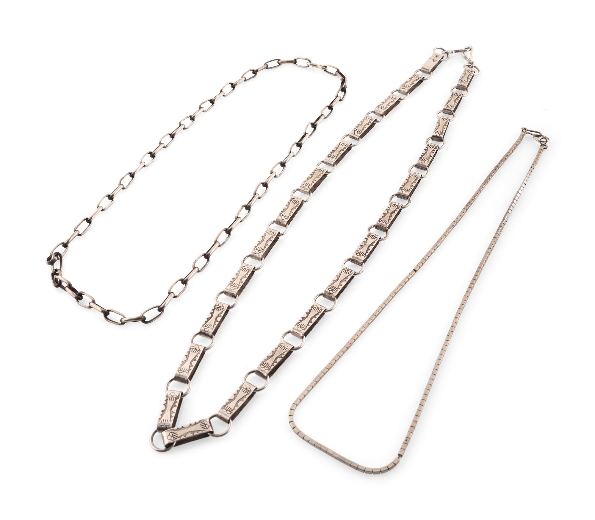 Heavily Stamped Link Chain, PLUS