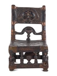 A Chowke Wood Chief's Chair