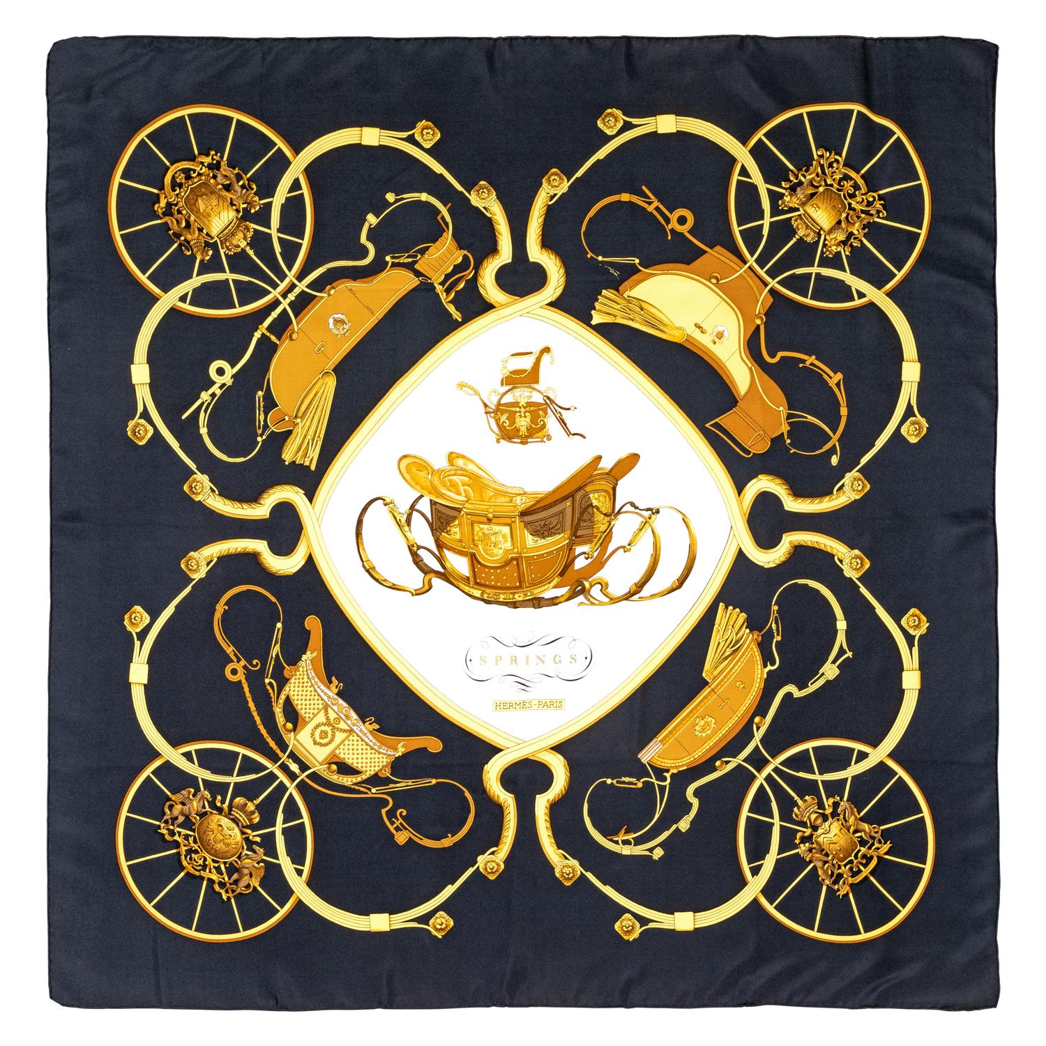 Hermès 90cm Silk Scarf