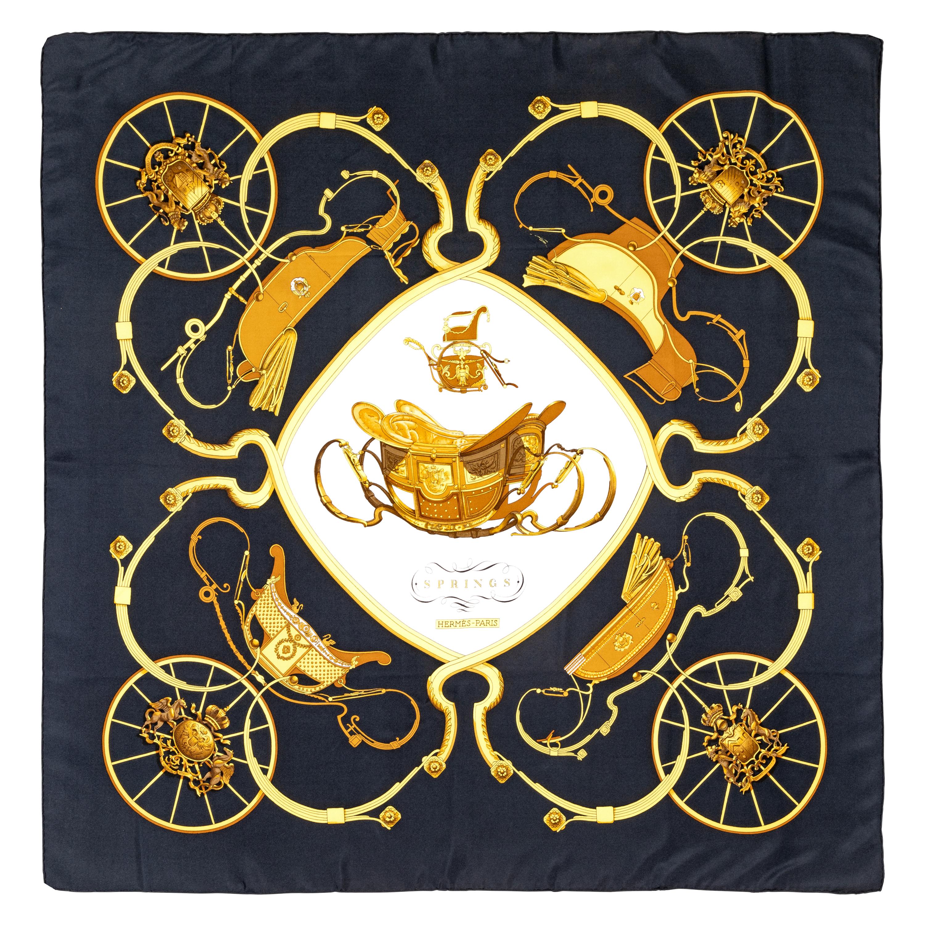Hermès 90cm Silk Scarf