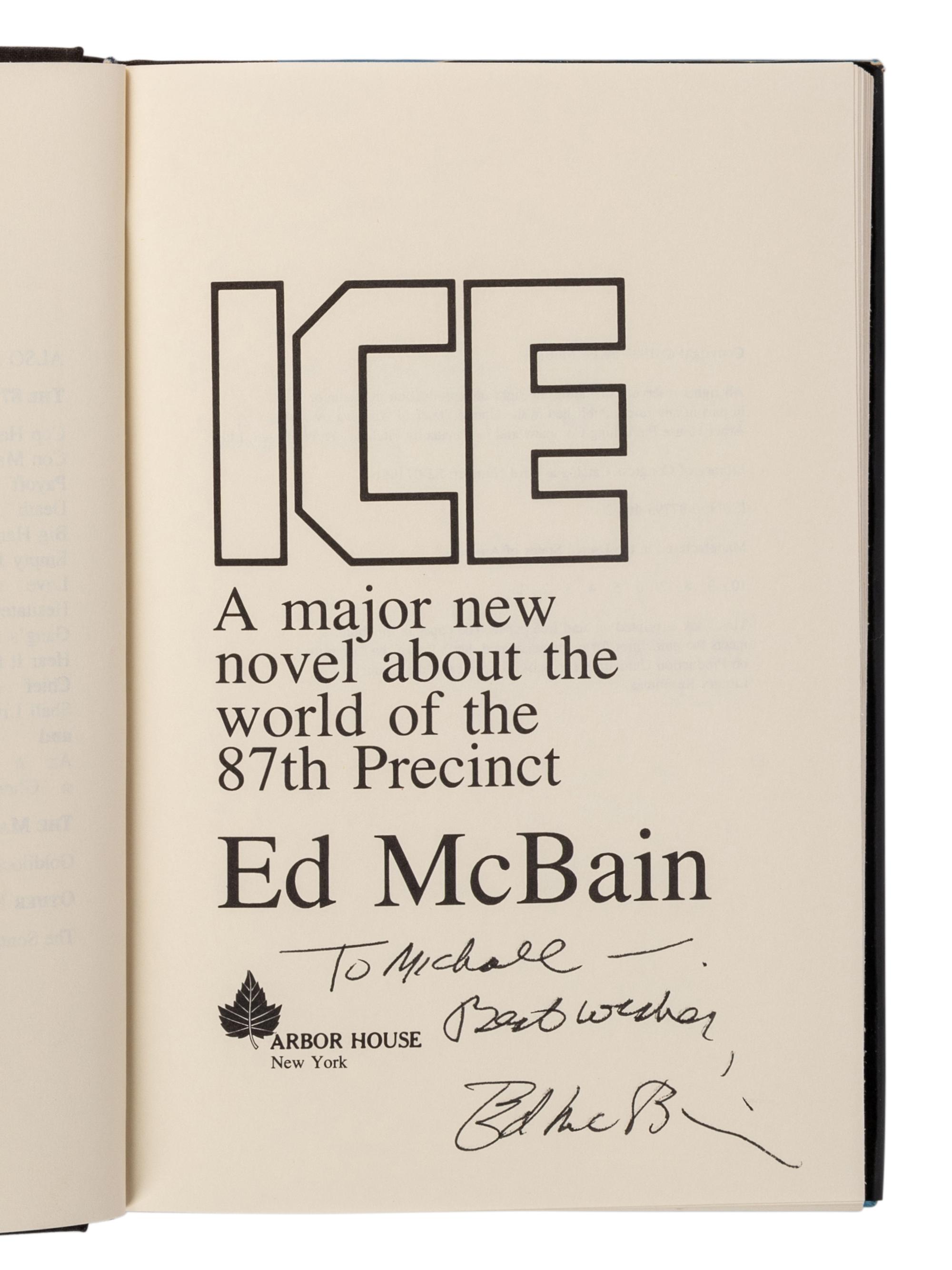 HUNTER, Evan (“Ed McBain”) (1926-2005). A group of 23 works by Hunter from the 87th Precinct Novels series, MOST FIRST EDITIONS, MANY SIGNED, comprising: