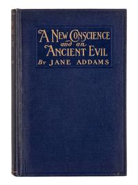 ADDAMS, Jane (1860-1935). Twenty Years at Hull-House with Autobiographical Notes . New York: Macmillan Company, 1910.