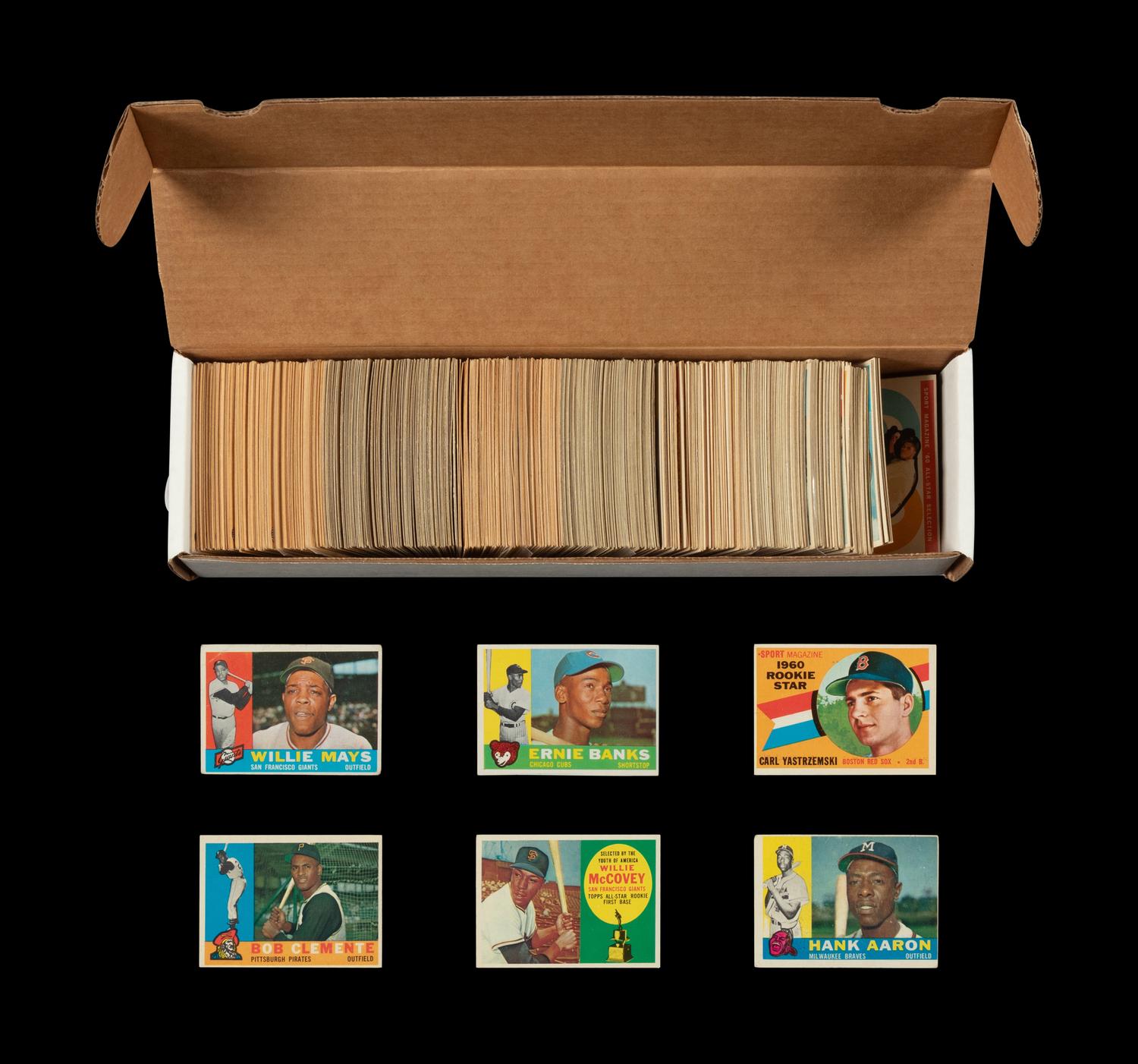 A Near Set of 1960 Topps Baseball Cards (569/572)