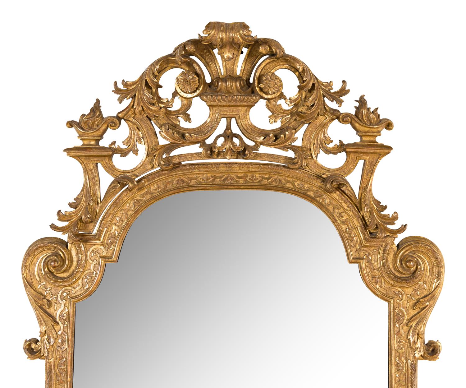 A George I Giltwood Mirror