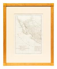 Five Framed Maps Pertaining to Louisiana and the Surrounding States