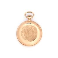 14K YELLOW GOLD POCKET WATCH
