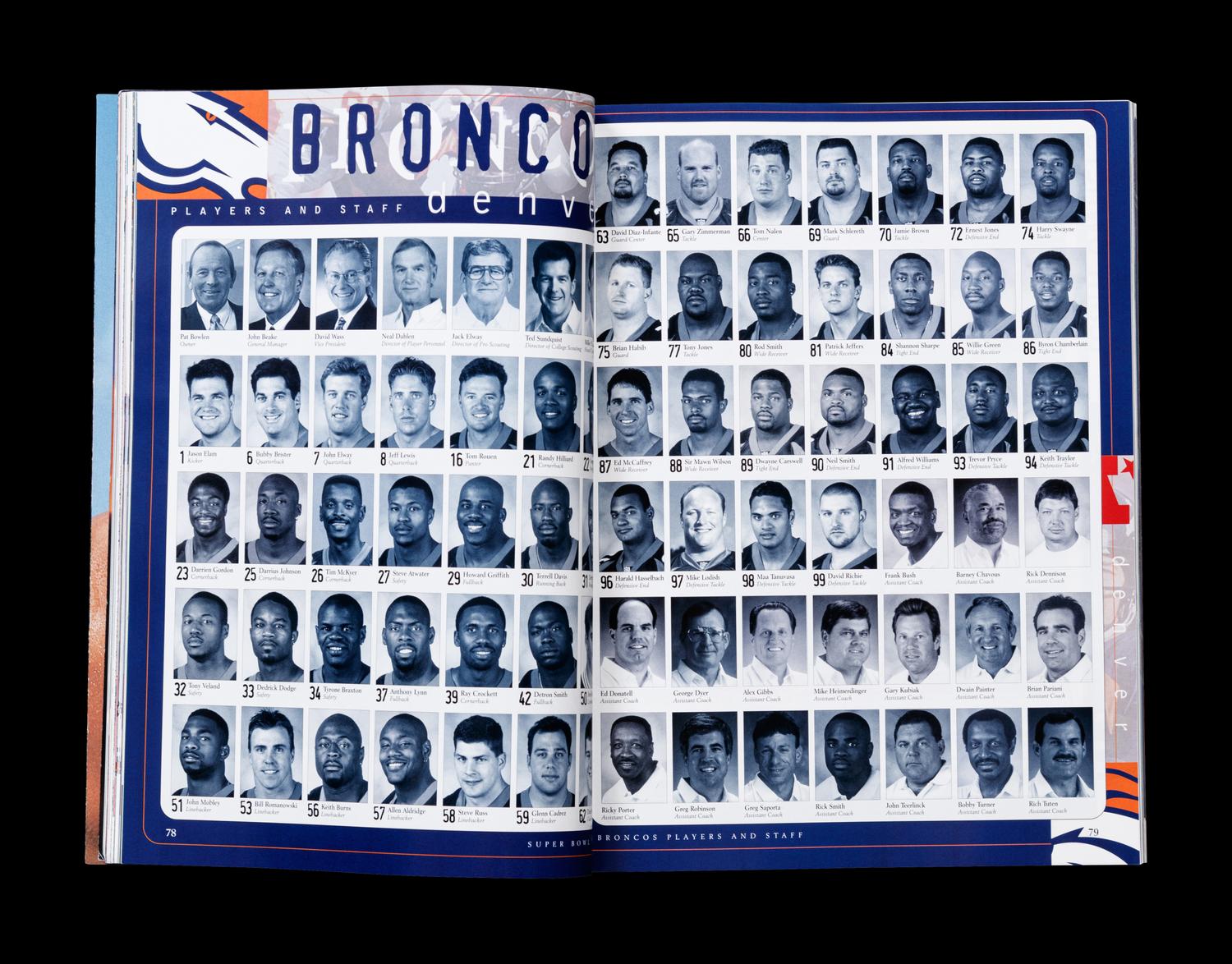 A Group of John Elway Signed Super Bowl XXXII Items,