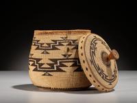 Northern California Lidded Basket