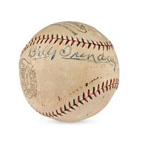 A Rare Billy Sunday Signed Autograph Baseball (Beckett Authentication Services)