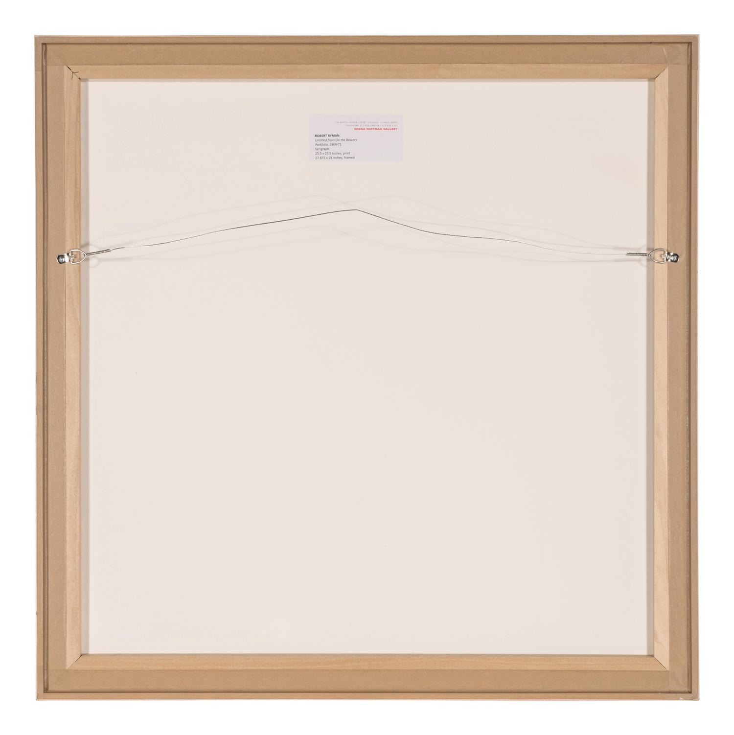Untitled (from On the Bowery ), 1969